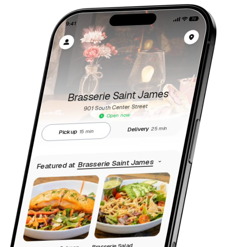 Brasserie Saint James app preview