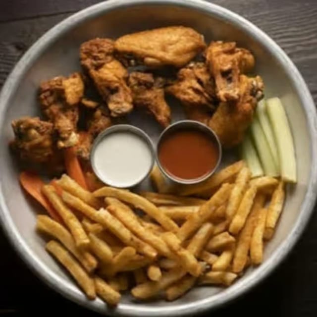 Wings & Fries.