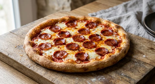 Pepperoni Pizza.