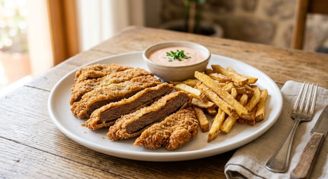 Milanesa Picada (Beef).