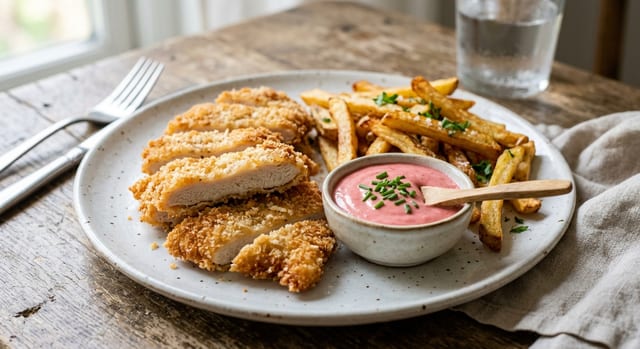 Milanesa Picada (Chicken).