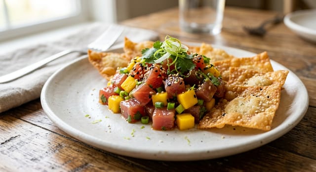 Tuna Tartare.